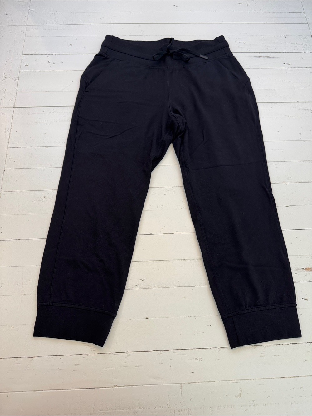 lululemon athletica Black Ready to Rulu Cropped Jogger